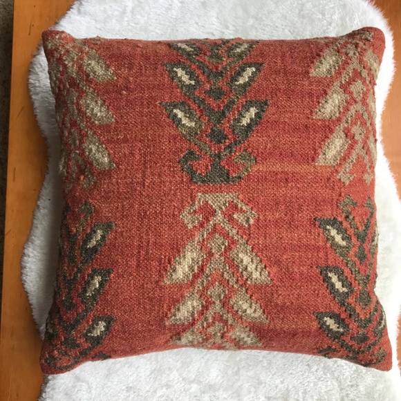 Grandinroad Accents Southwestern Aztec Boho Woolcotton Throw